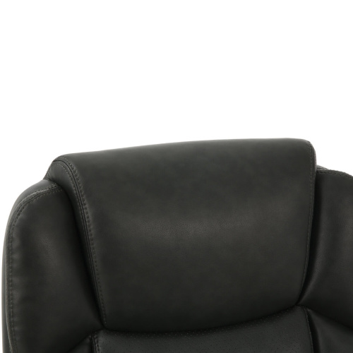 Кресло руководителя Brabix Premium Favorite EX-577 кожа, серое 531935 фото 6